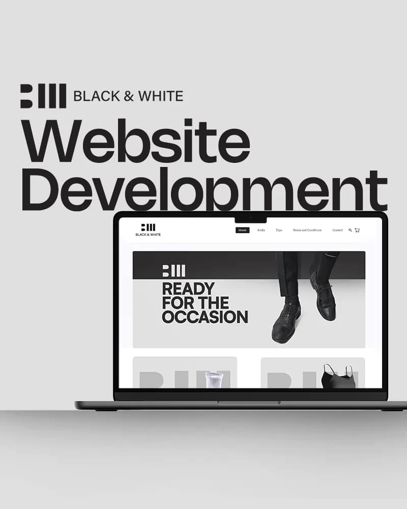 شاشة من Black & White